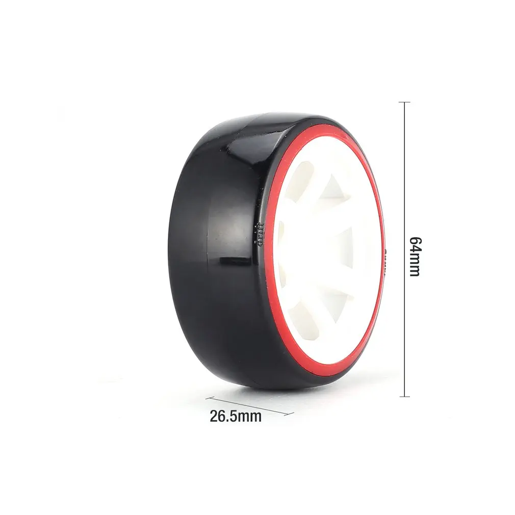 AUSTAR AX 4 шт. 64 мм жесткий пластиковый обод для 1/10 RC Дрифт машина модель HSP HPI