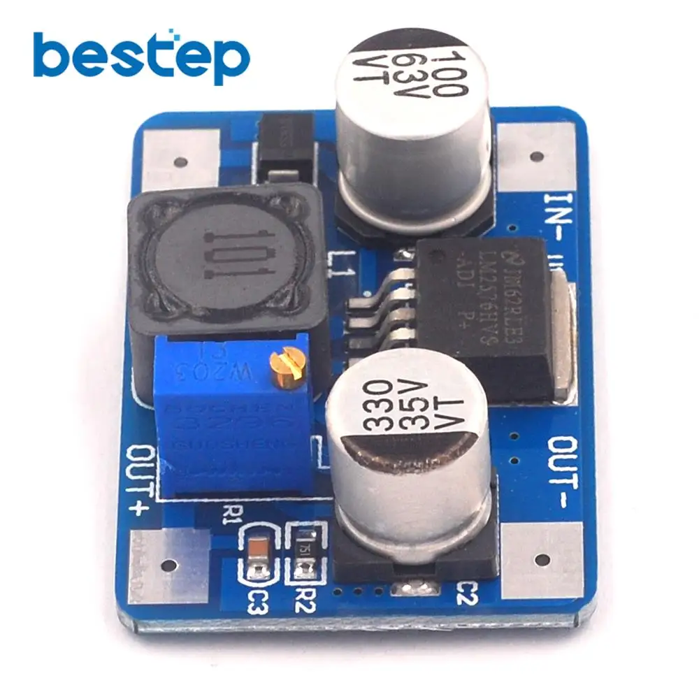 LM2576HV DC Step Down Регулируемый Модуль питания 5V 60V вход 1 25 V 26V выход|Интегральные схемы|