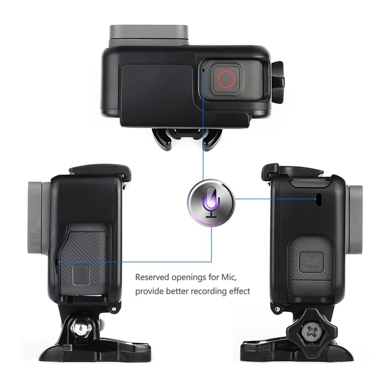 Для экшн Камеры Gopro Hero спортивные Камера защитная рамка с открытыми боками