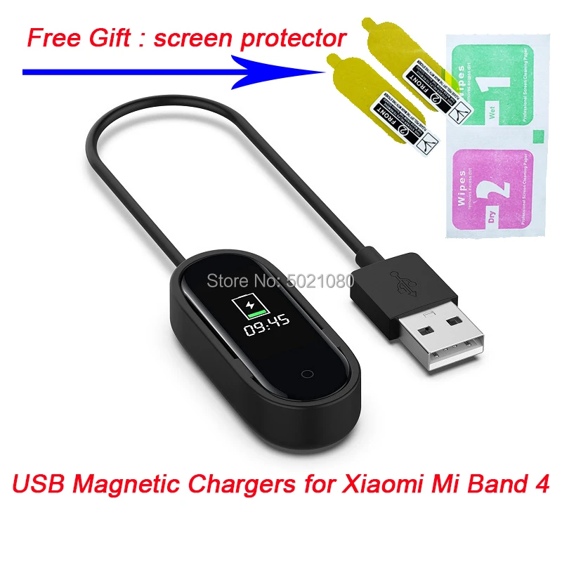 Для Xiaomi mi Band 4 usb зарядка подставка с зарядным устройством Линия Замена Шнур