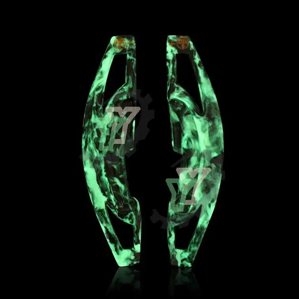 Автомобильные светящиеся карбоновые рычаги переключения передач на руль для BMW M2