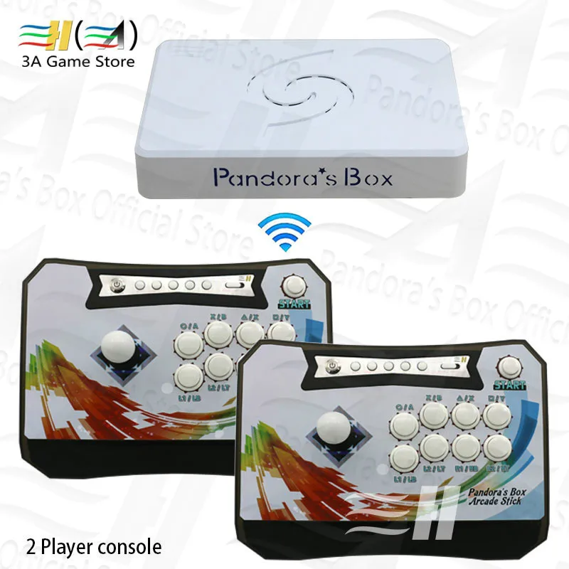 Pandora box 6 1300 в 1 беспроводная консоль аркадные игры 2 игрока джойстик Кнопка usb