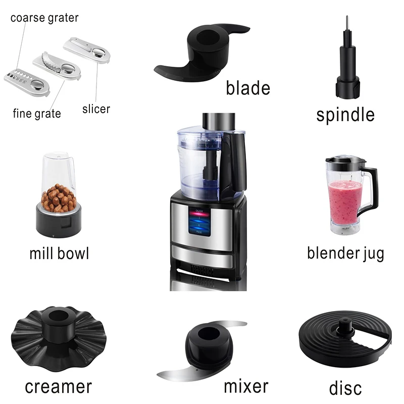 

ENZO Squeezer, Soy Milk, Coffee Bean Grinding Powder, Milkshake, Minced Meat, Fine Vegetables, Multi-Function Cooking Machine