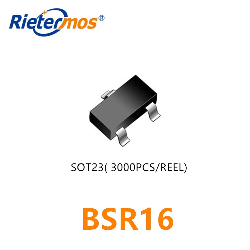 3000 шт. BSR16 SOT23 оригинал|smd|smd sot23 |