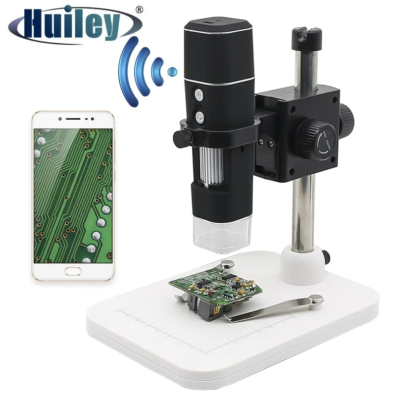 1000X WIFI Digital Microscope Wireless Electronic Microscope Industrial Microscope Camera PCB Inspection Scalp Skin Detector