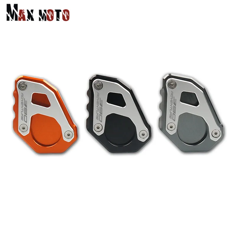 

For 390 Adventure 390ADV 2020 2021 Motorcycle CNC Kickstand Foot Side Stand Extension Pad Support Plate Enlarge