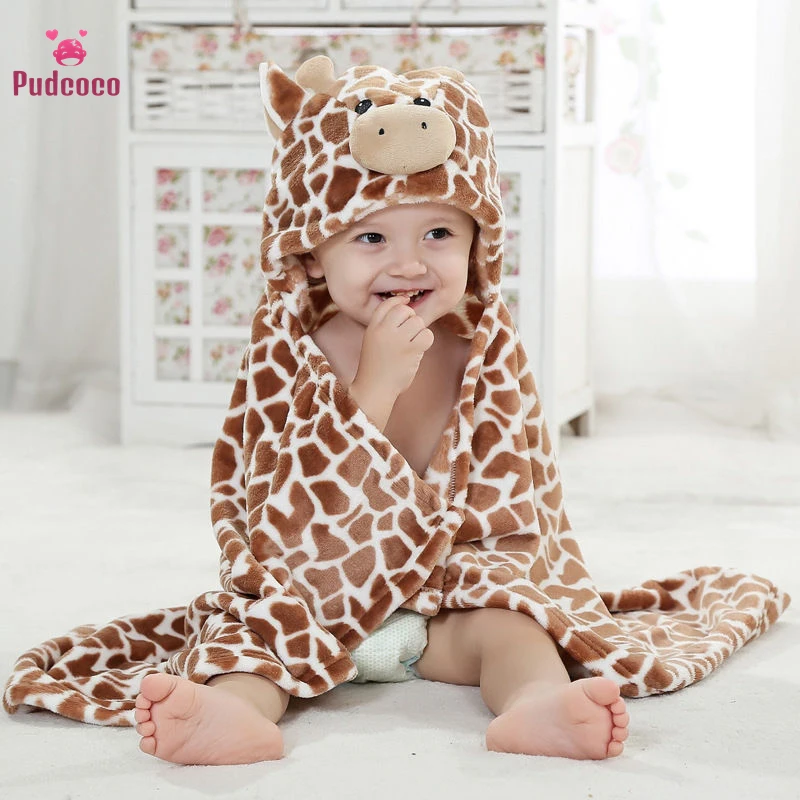 Blanket Baby Bath Towel Cartoon Patter Towel