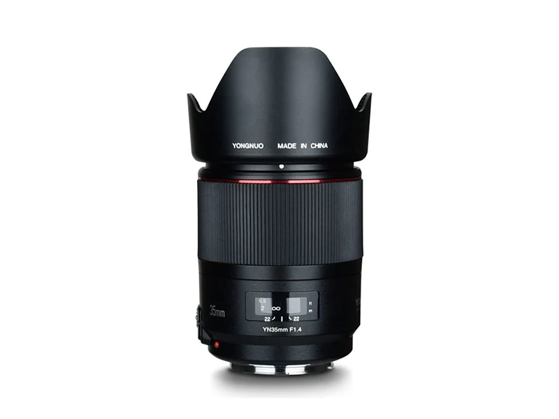 Широкоугольный объектив YONGNUO YN 35 мм F1.4 с полным каркасом для цифровых зеркальных