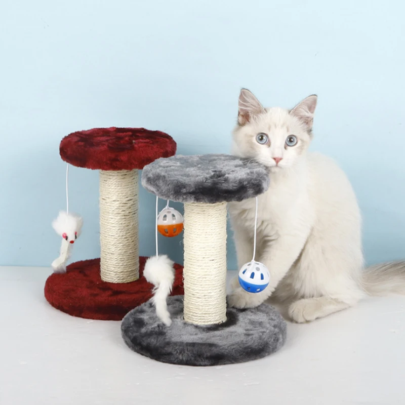 

Small Medium Cat Activity Center Climb Kittens Tower Cat Supplies Scratching Post Cat Tree Pet Scratcher