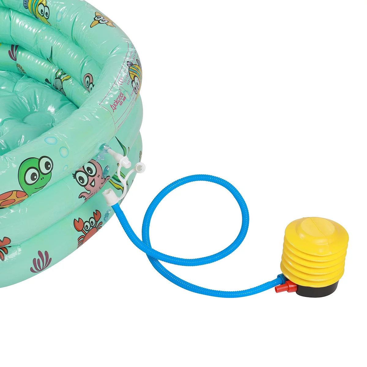 

Portable Inflatable Baby Swimming Pool Round 80/100/130/150cm PVC Bath Tub Kids Pool Indoor Outdoor Lovely Marine Animals