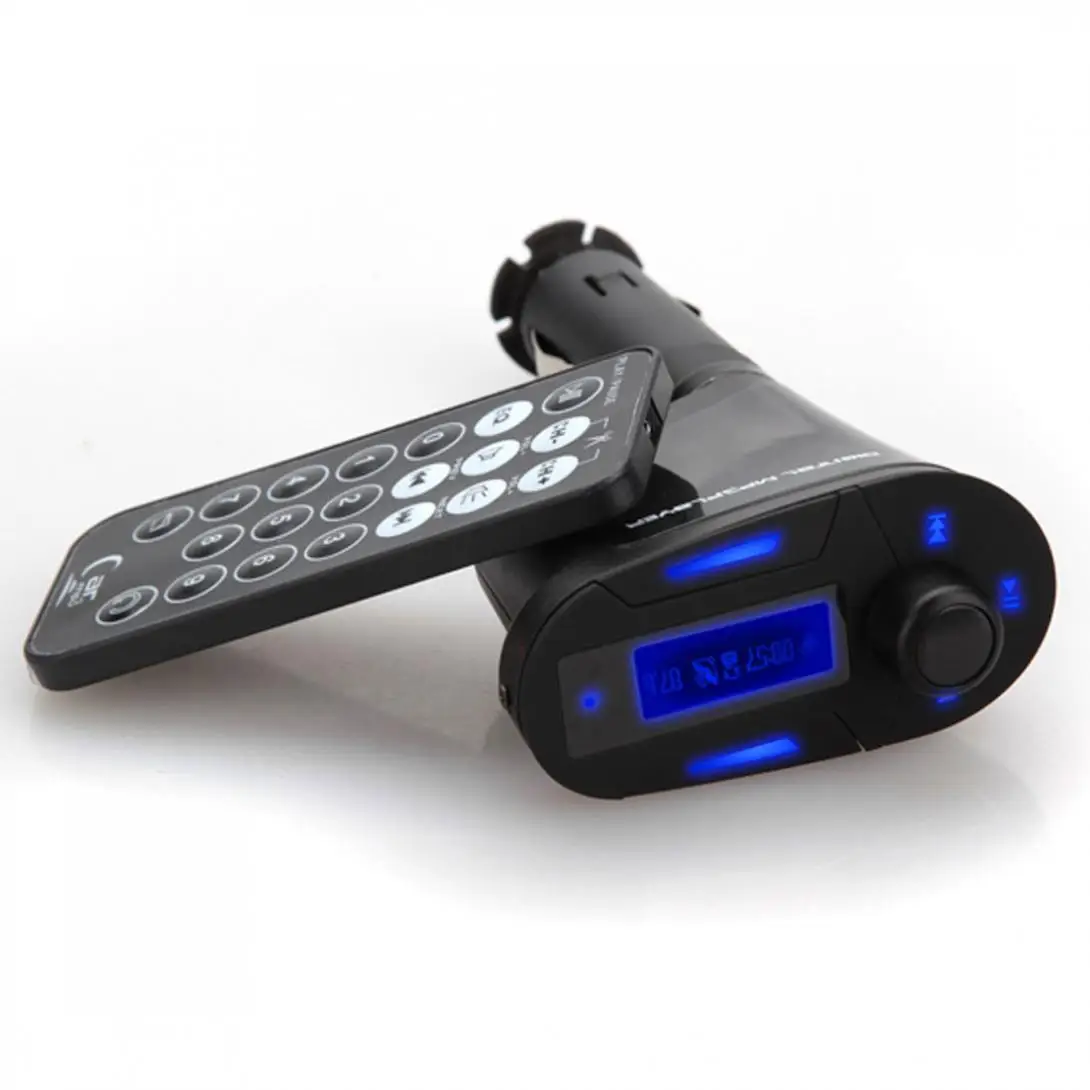 Автомобильный аудио MP3 музыкальный плеер беспроводной FM передатчик модулятор
