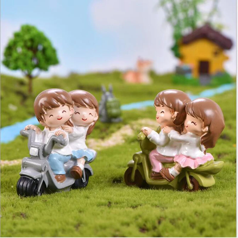 Микроландшафтное украшение для любителей велоспорта самолет мотоцикл подарок