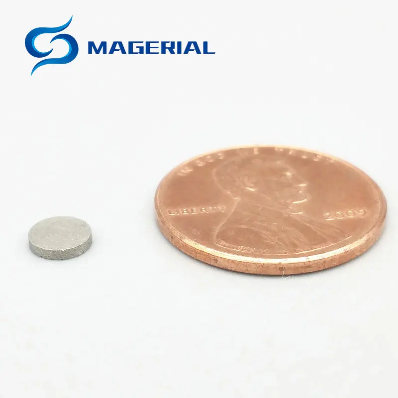 

SmCo Magnet Thin Disc Diameter Dia. 5x1.5 mm Grade YXG28H 350 Degree C High Temperature Permanent Rare Earth Magnets 100pcs