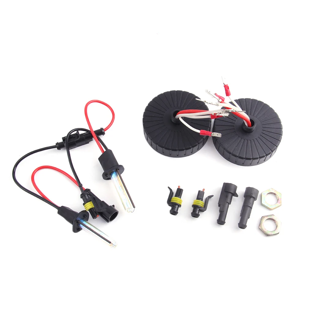 

1 Pair/SET Universal Easy to Install Super Bright 55W H13-H/L HID REPLACEMENT BULB Single Bulb For Motorcycle