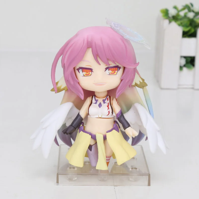 10 см без игры без жизни Широ Сора Джибрил Nendoroid 653 652 794 ПВХ фигурка модель детские игрушки кукла