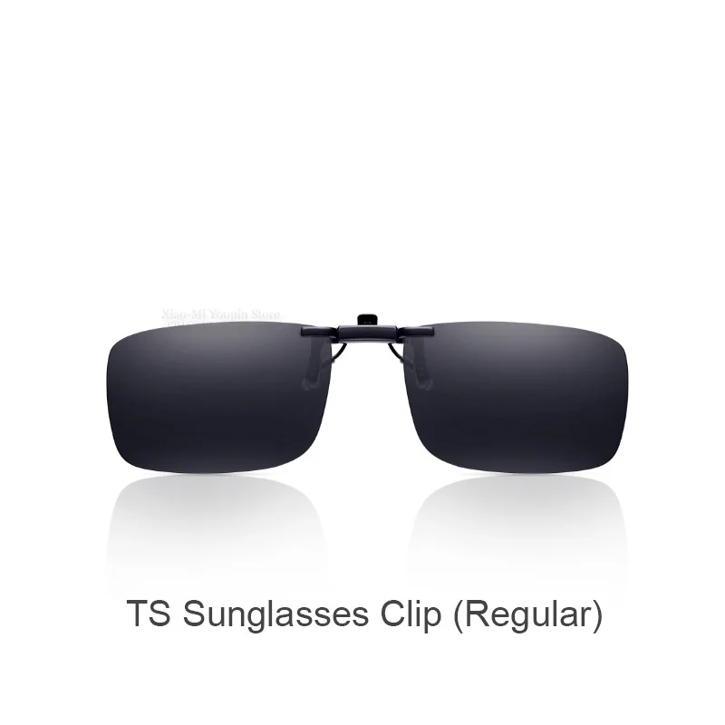 TYPE 3 Xiaomi TS, очки ночного видения, TAC, линзы, цинковый сплав, зажим, 10 г, светильник, вес для ночного вождения, модный, прозрачный - Цвет: TYPE 3