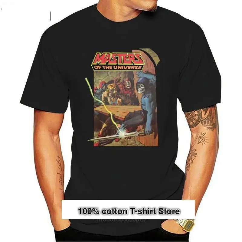 

MEISTER DES UNIVERSUMS-Camiseta Skeletor Beastman Stratos er-mann vintage MOTU, novedad, Tops de cuello redondo