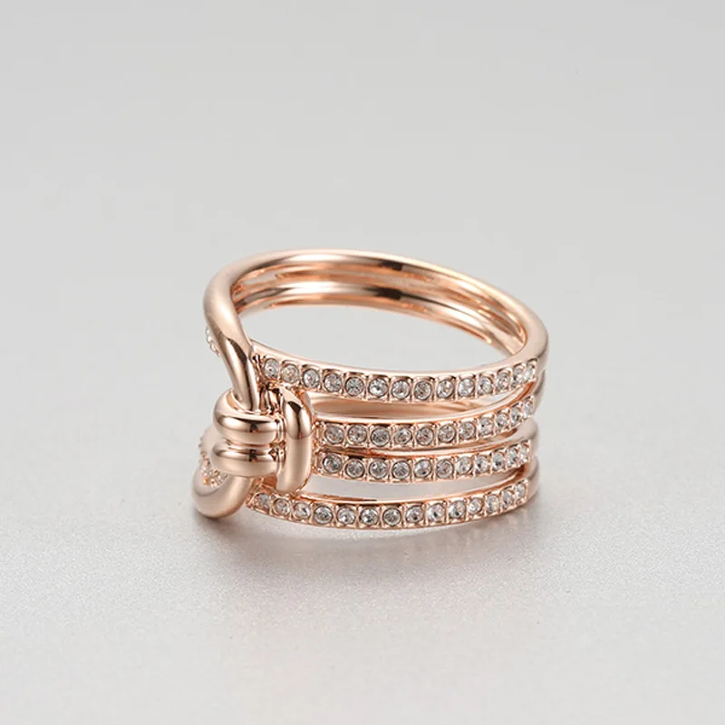 PANDOO модное очаровательное кольцо из чистого серебра 925 пробы оригинал 1:1 копия