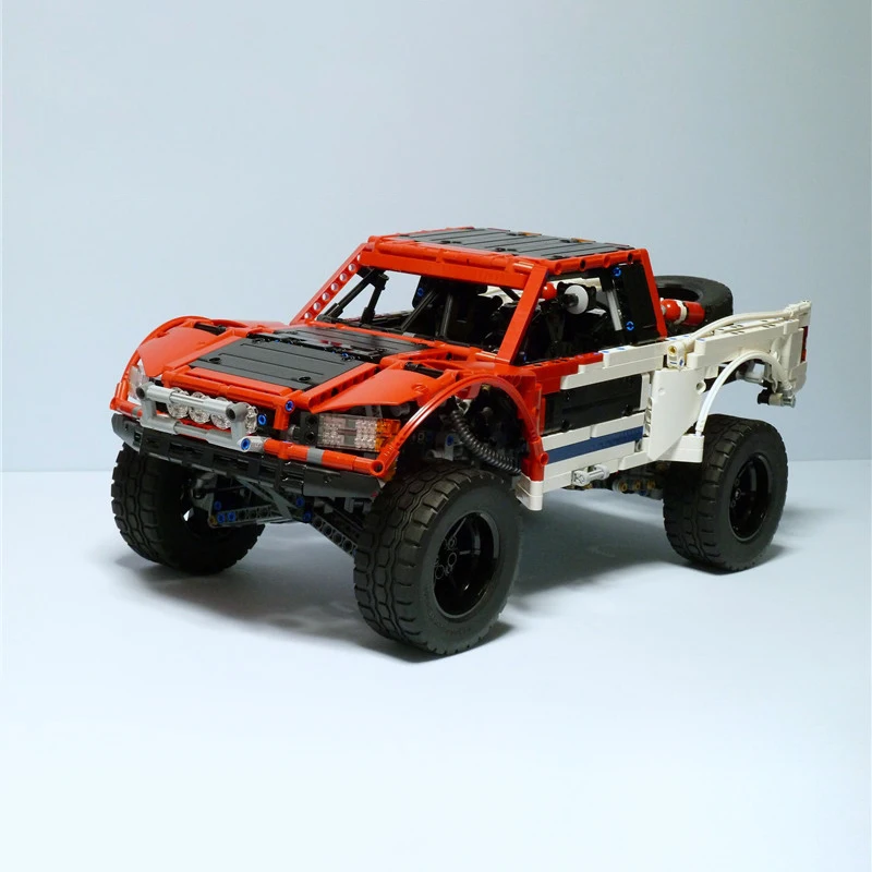 BuildMOC 2314 шт. Technic MOC серия SUV автомобиль пикап кирпичи для тележки 3662 Модели Строительные наборы Блоки Игрушки для мальчиков подарок