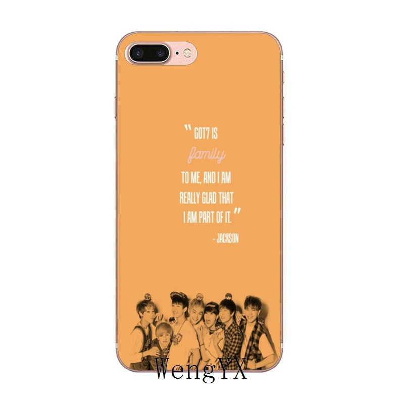 Чехол kpop got7 JinYoung Jackson Mark для Xiaomi Redmi Note 7 6 6A 5A 4 4A 3 pro S2 5 plus 4x Pocophone F1 чехол | Мобильные