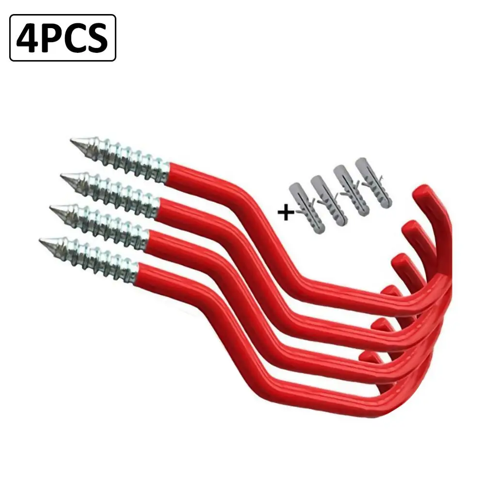 6pcs 4pcs Bike Wall Stand Holder Large Road Bicycle Storage Hooks Mount Cycle Hanger Brackets Cycling Parts | Спорт и развлечения