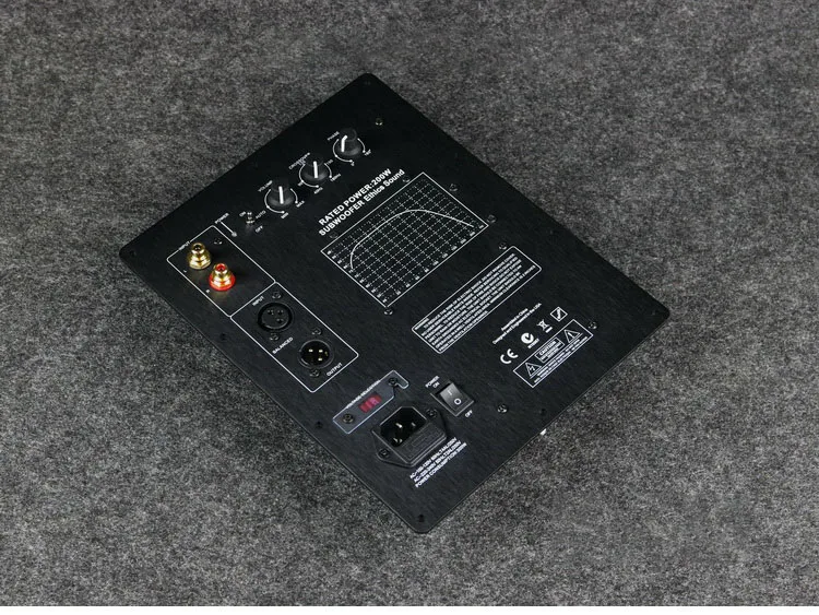 110/220V HIFI Mono 200W Heavy Subwoofer Digital Active Power Amplifier Board Pure Bass Professional Home Audio System