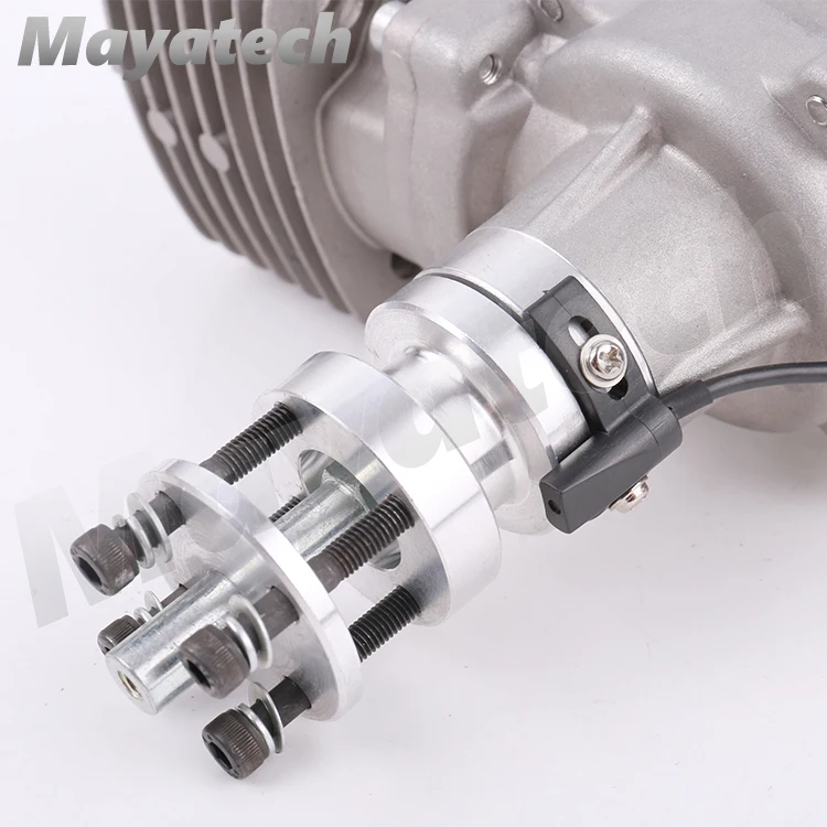RCGF 56cc бензиновый/бензиновый двигатель для радиоуправляемого самолета два штриха один цилиндр боковой выхлоп натуральный воздух