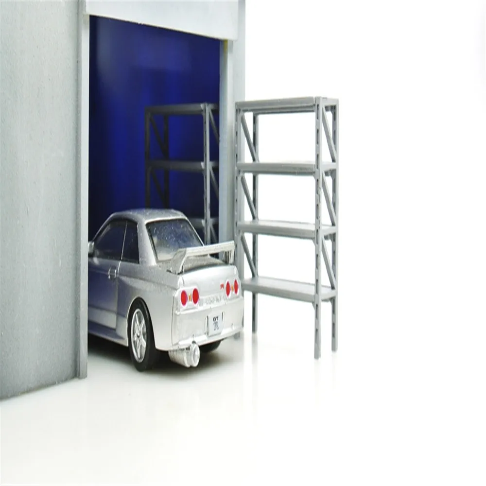 2 шт./лот 1/64 полки инструменты оборудование для автомобиля Дисплей сцены