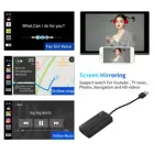Голосовое управление USB проводной автомобильный адаптер CarPlay ключ гарнитура экран зеркальная навигация адаптер модуль для Iphone IOS 7,1 Siri Android