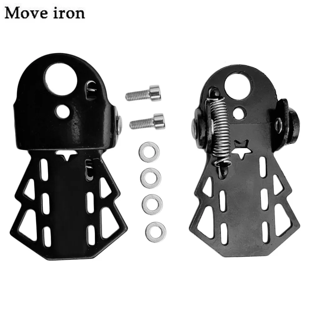 Пара задних педалей для горного велосипеда из нержавеющей стали утолщенные