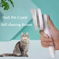 cat comb dog hair removal brush cat grooming tool dog hair shedding trimmer needle comb kitten cat hair cleaning dematting brush