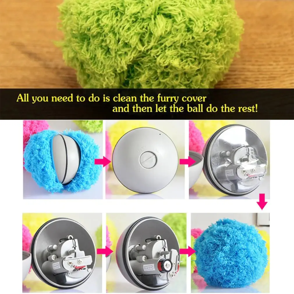 Автоматический шариковый электрический пылесос мини Интерактивная игрушка для
