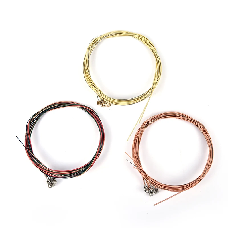 6 шт./компл. Классическая гитара Мульти Цвет акустической гитары Радуга Фул