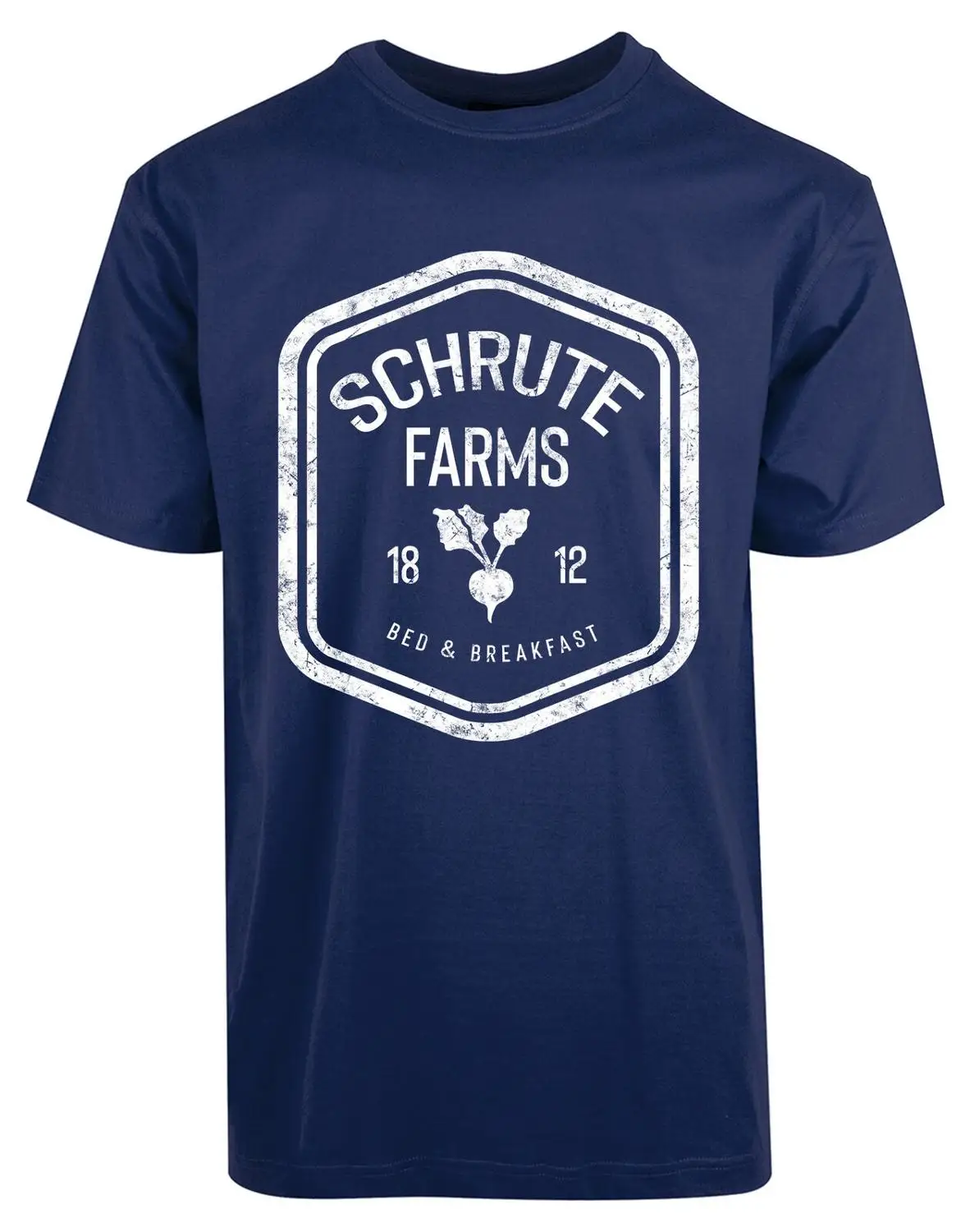 Schrute Farms кровать и завтрак Новая мужская рубашка Офис Дуайт смешной Юмор Тройник