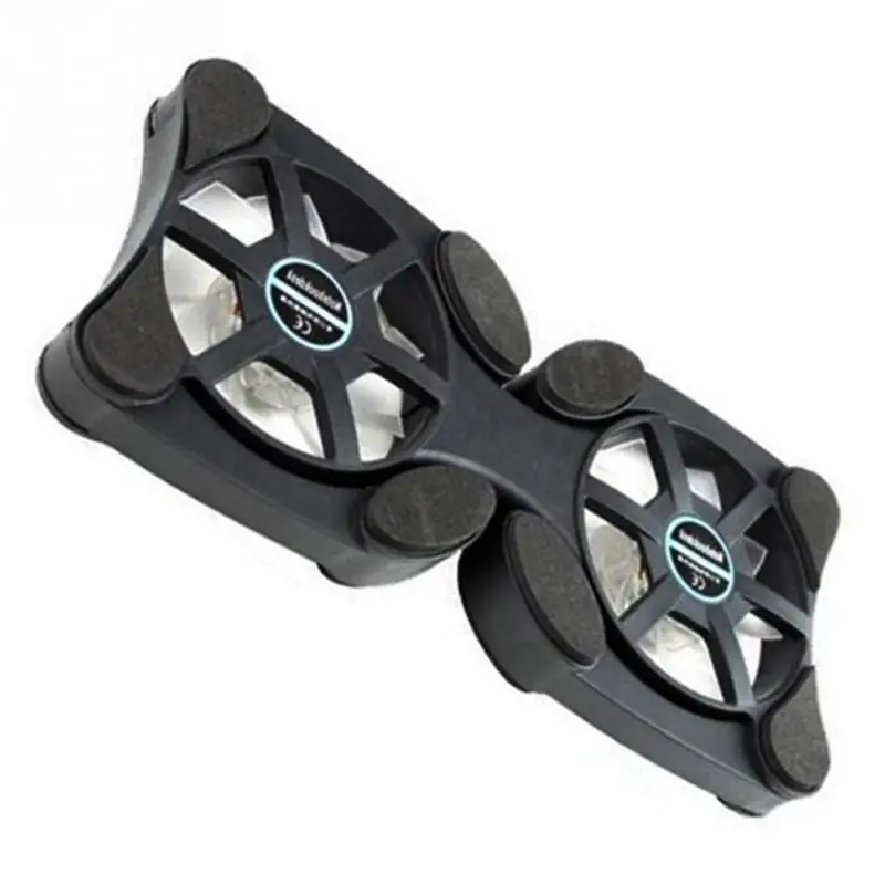 Охлаждающая подставка USB радиатор складной портативный маленький вентилятор