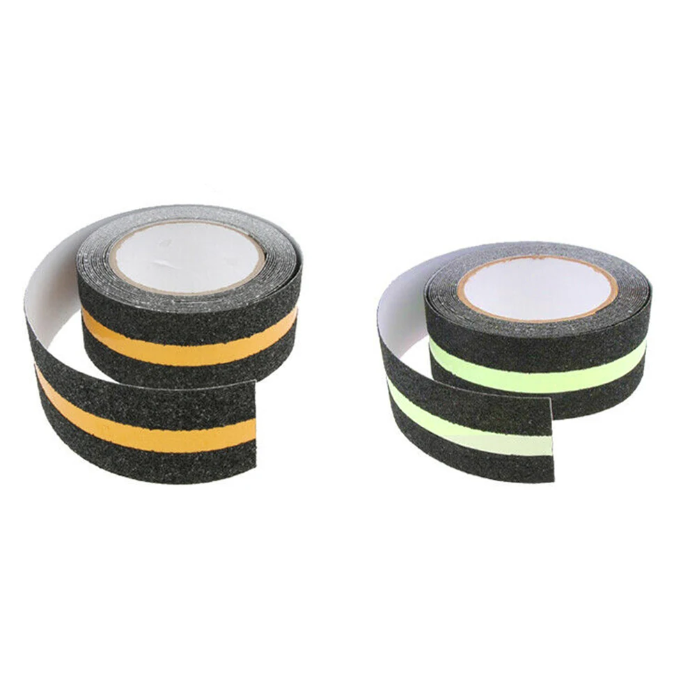 

5M Floor Safety Luminous Strip Reflective Strip Non Skid Tape Adhesive Anti Slip Adhesive Stickers High Grip 40P