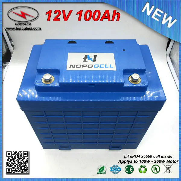

LiFePO4 12V 100Ah Lithium iron Phosphate battery Pack / Lipo 12V 100Ah UPS Battery with 30A BMS 3.2V 3.3Ah cell FREE SHIPPING