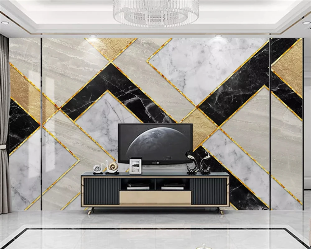 3d обои для домашнего декора экологичные по индивидуальному заказу современные