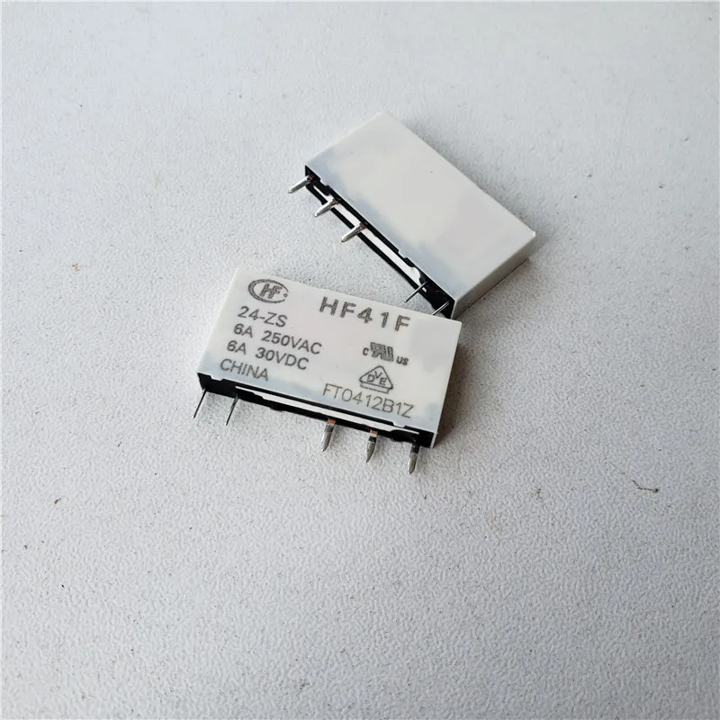 6 шт. HF реле HF41F 5 ZS 012 250В 6А pin Реле В/12В/24В РЕЛЕ|Реле| |