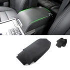 Мягкий кожаный чехол на подлокотник для Land Rover Range Rover Sport 2006-2013, Автомобильный Центральный блок управления, чехол для подлокотника, наклейка, отделка