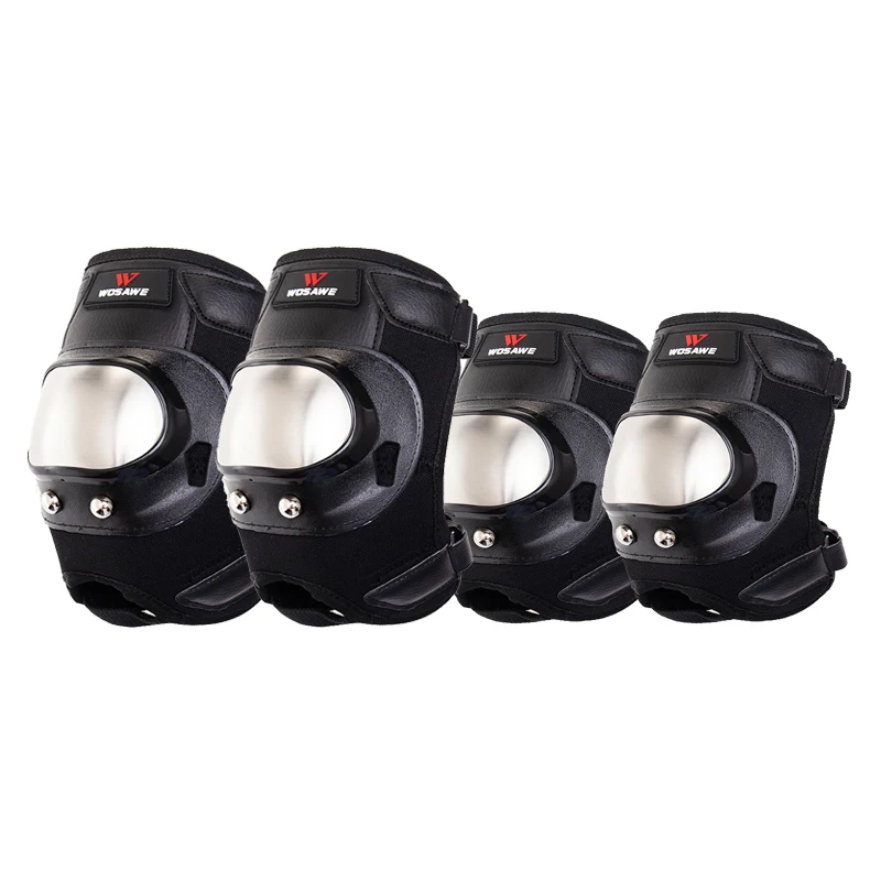 WOSAWE MTB наколенники для мотоциклистов ElbowPads Мотокросс Защищающие колени гоночного