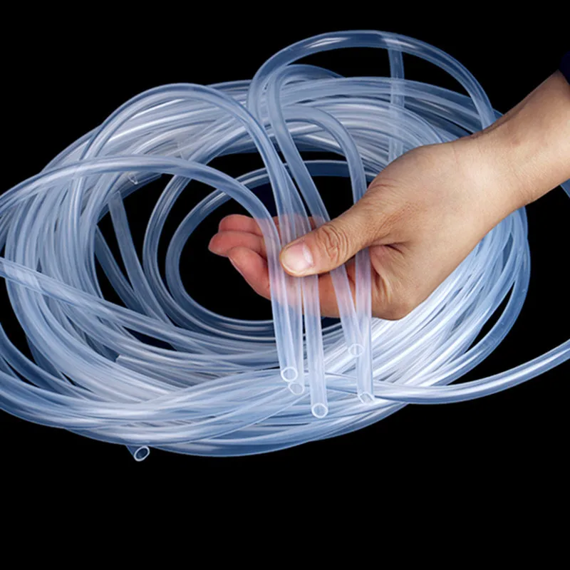 

1 Meter Silicone Hose Transparent Food Grade Pipe 2-10mm Fish Tank Flexible Rubber Hose Heat Resistant Drinking Water Pipe