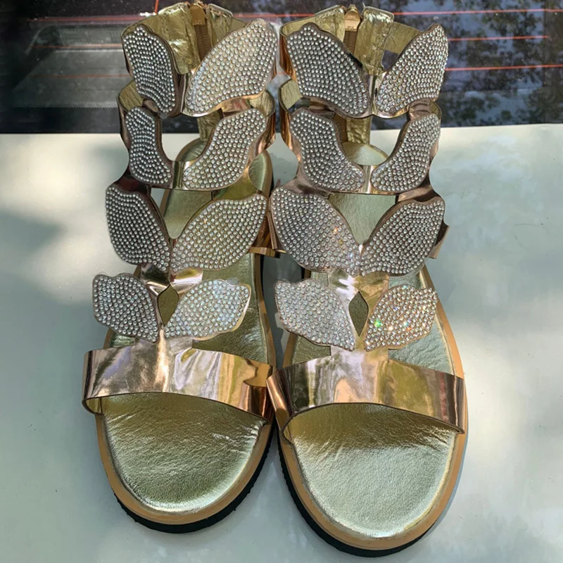 Блестящие женские босоножки с блестками Модель 2020 года Сезон лето Пляжная обувь