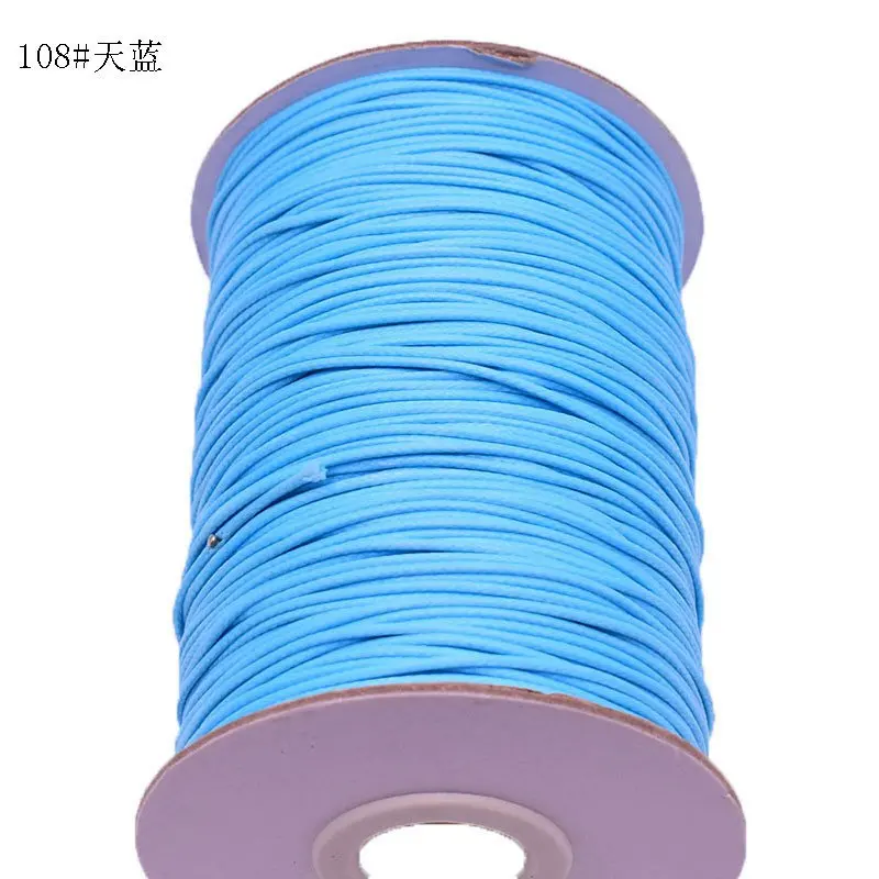 

Waxed Wax Thread Cord DIY Sewing Craft 160 Meter 1mm Leather Hand Stitching