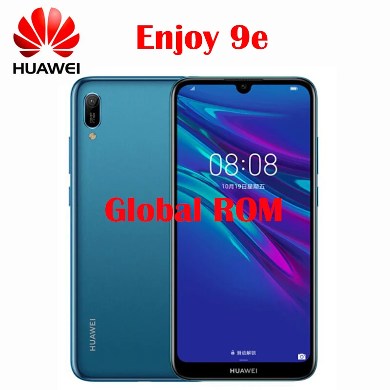 Huawei Enjoy 9e смартфон с 5 дюймовым дисплеем восьмиядерным процессором MT6765 ОЗУ 3 ГБ ПЗУ