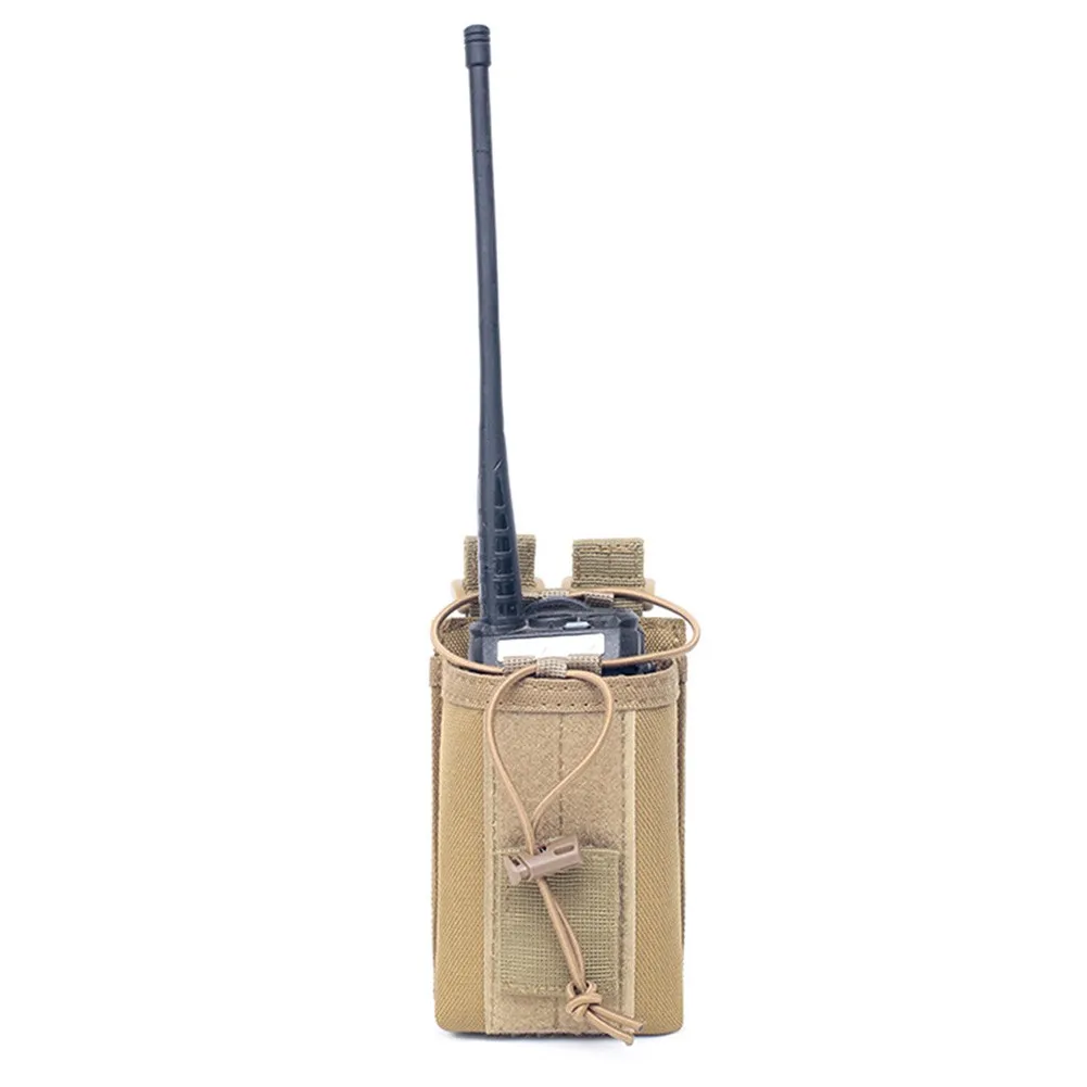 

Outdoor Molle Radio Pouch Military Walkie Talkies Holster Bag Waist Bag Holder Pocket Interphone Holster Carry Bag For Hunting