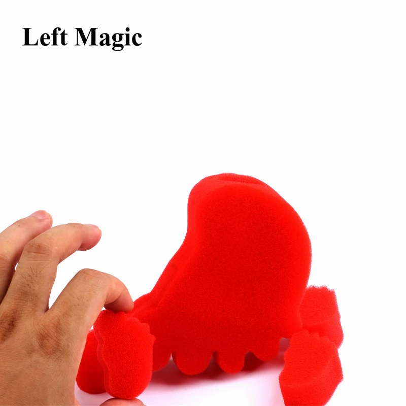 5 шт. = 1 комплект Новое поступление волшебная губка меняющая ноги волшебные трюки