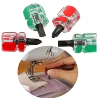 sewing machine screwdriver portable mini short handle screwdriver home multi function radish headneedle plate repair sewing tool