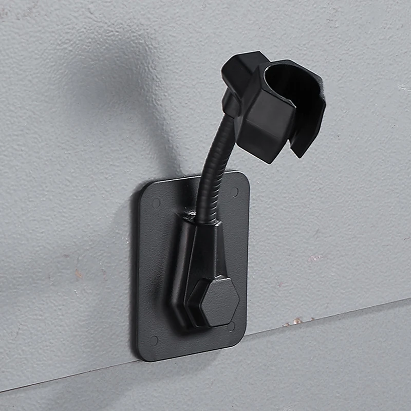 

1pcs Shower Head Holder Durable Suction Cup Shower Bracket Adjustable Shower Bracket Fixing Shower Head Stand Bracket Wall Rack