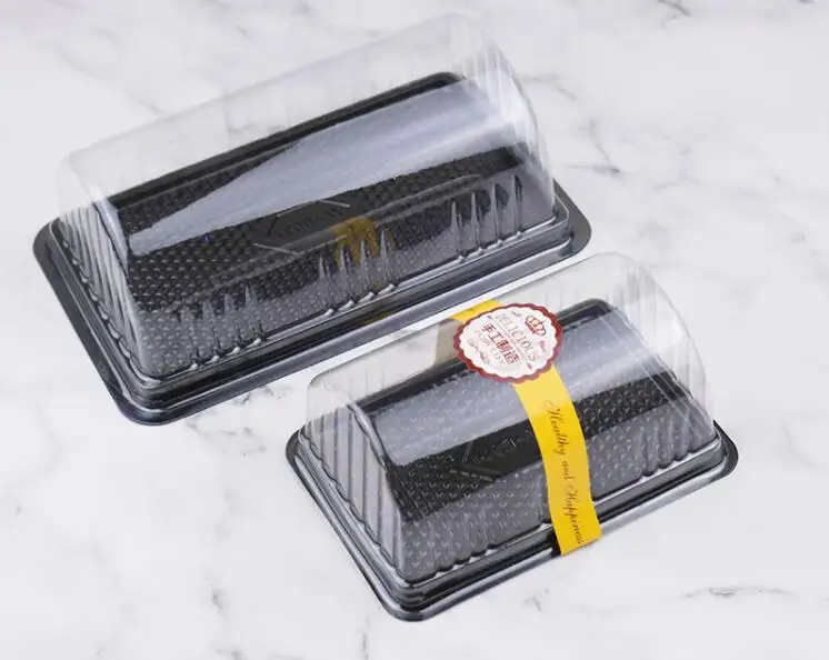 50 шт. бумажная коробка для выпечки в западном стиле десерта длинная полоса